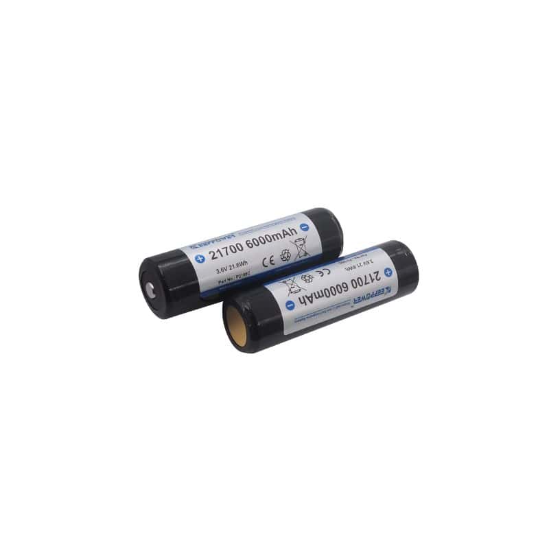 Keeppower 21700 6000mAh Protected Li-ion Battery P2160C